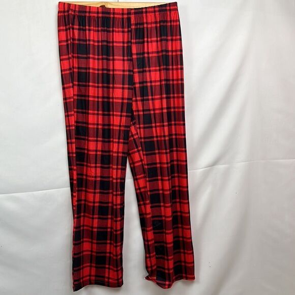 Ekouaer Gray and Red Moose print pajama set Men's Extra large NWT Gray and white - Picture 11 of 15